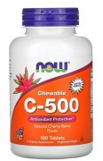 Заказать NOW C-500 Chew Cherry 100 таб