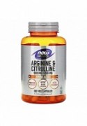 Заказать NOW Arginine & Citrulline 120 капс